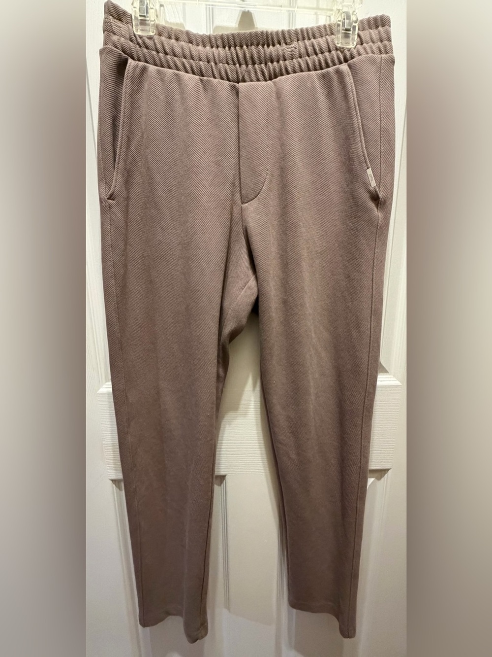 H&M Men’s Elastic Waist Joggers size S Taupe - Picture 1 of 5